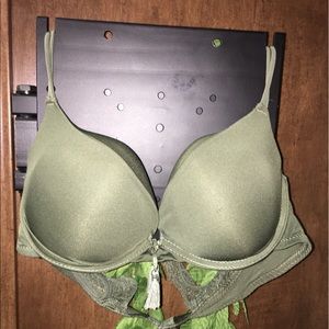 Dark Green bra